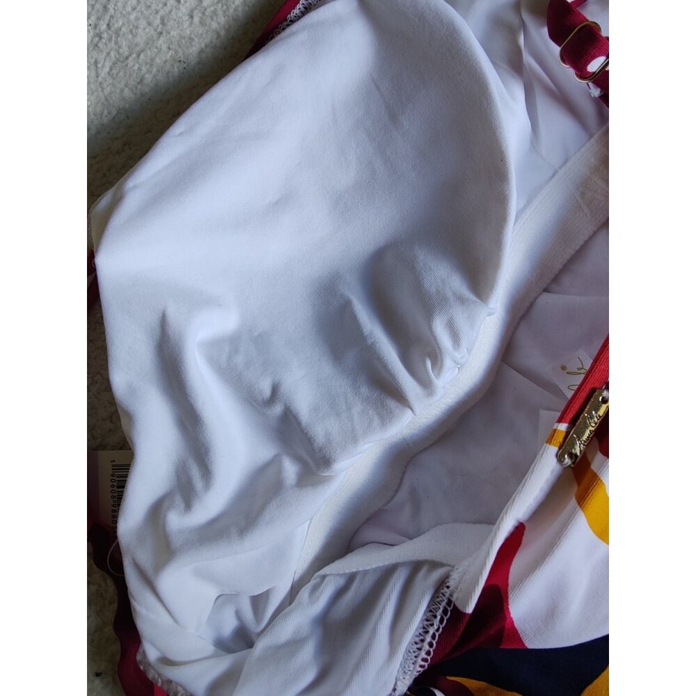 Anne Cole Maillot Floral One-Piece Swimsuit 6 NWT - Picture 7 of 10